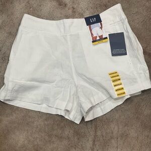 NWT Gap White Linen Shorts Size M